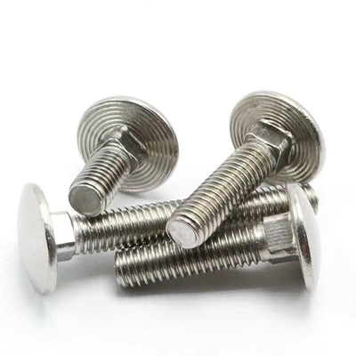 comprar Parafusos de transporte redondos DIN603 OU ISO8677 do pescoço do quadrado da cabeça do cogumelo dos SS online manufacture