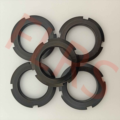 comprar Rolamento de rolamento personalizado automotivo porca redonda EN AW-7075 anodizado preto online manufacture