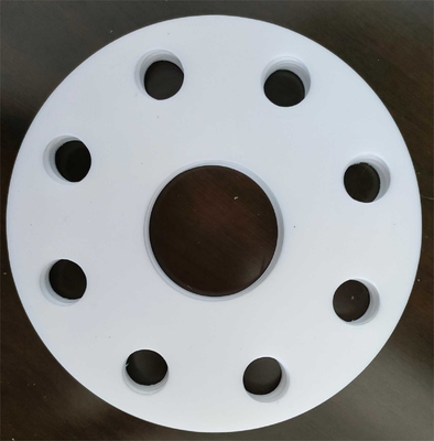 comprar Garrafa plana de PTFE branca para flanges de aço de face plana online manufacture