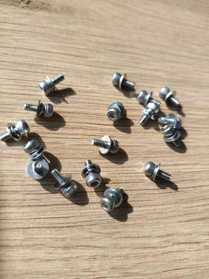 comprar Parafuso SEMS de pequeno tamanho / parafuso combinado composto por parafuso Allen Cap Head, um washer plano e uma lavadora de mola online manufacture