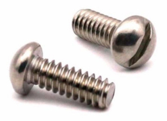 comprar ASME/ANSI B 18.6.3/QJ2837 Parafuso de cabeça redonda com ranhuras / parafuso mecânico com cobertura completa do fio online manufacture