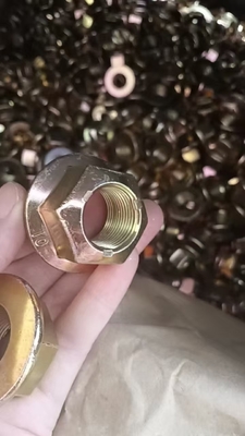 comprar Tipo de binário predominante Nozes hexagonais totalmente metálicas com flange para fixação e fixação online manufacture