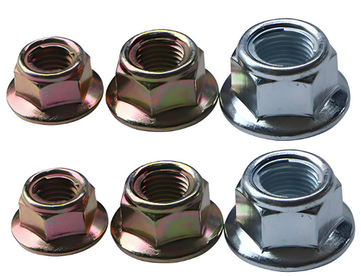 comprar Nozes de flange hexadecimal de fio fino Norma ISO7044 para fixação e fixação online manufacture