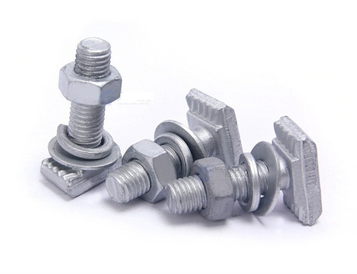 comprar HALFEN Slot Serrated Bolts Alta resistência galvanizado a quente em forma de T Parede cortina embutida parafusos de canal online manufacture