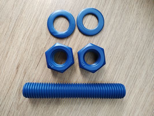 comprar Good Partner for Stud Bolt c/w 2 Heavy Hex Nuts & 2 Plain Washers Totally with PTFE Coating Finish Fabricação em linha