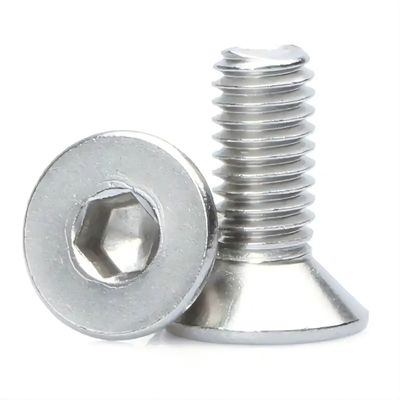 comprar Parafusos de cabeça escareada com soquete hexagonal em aço inoxidável DIN 7991 / ISO 10642 (A2/A4, 304/316) Fabricação em linha