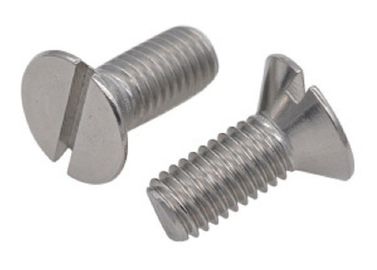 comprar O parafuso de cabeça entalhada do padrão, zinca o parafuso escareado entalhado de aço inoxidável chapeado online manufacture