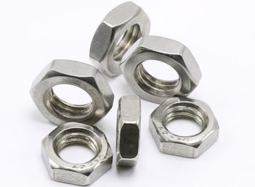 comprar Padrão de ISO rosqueado do RUÍDO da contraporca do hexágono para o equipamento metalúrgico online manufacture