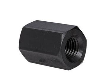 comprar Zinco preto contraporca chapeada do hexágono, porcas de acoplamento do hexágono do aço carbono online manufacture