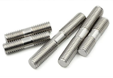 comprar A propriedade alta SS dobra para terminar os parafusos rosqueados do parafuso prisioneiro faz sob medida até 4 polegadas online manufacture