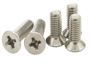 comprar plano de aço inoxidável parafuso 304 316 principal redondo escareado com motorista transversal online manufacture
