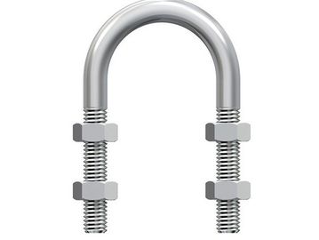 comprar O parafuso da forma de U e o conjunto de porca, zincam o hardware galvanizado chapeado do metal online manufacture