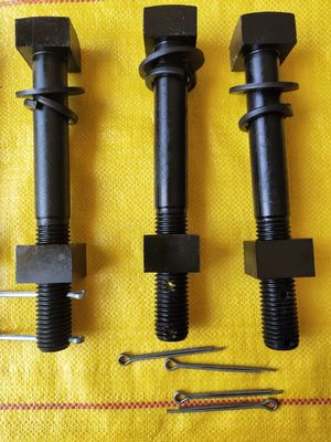 comprar Classifique o parafuso principal quadrado forjado 6,8 estradas de ferro da distância online manufacture