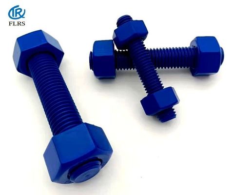 comprar Parafusos prisioneiros terminados dobro métricos de superfície de A193B7 A1942H PTFE, online manufacture