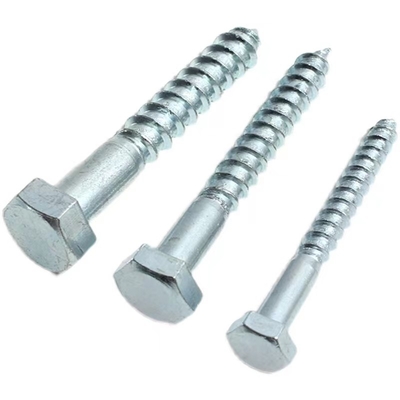 comprar M20 DIN571 encantam os parafusos de retardação principais galvanizaram os parafusos de madeira do hexágono de aço online manufacture