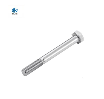 A cabeça de aço inoxidável do hexágono DIN931/A2-70 aparafusa a superfície lisa encanta os parafusos de cabeça