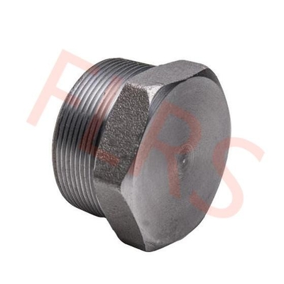 Tomada principal rosqueada material A182 F316 ASME B16.11 do hexágono de MNPT BSPT
