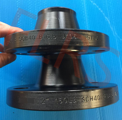 Cara aumentada flange forjada ASME B16.5/EN1092-1 do pescoço da soldadura de aço carbono