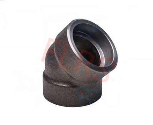 O mergulho quente de ASTM A105 galvanizou o aço carbono cabendo forjado do cotovelo da solda do soquete do encanamento