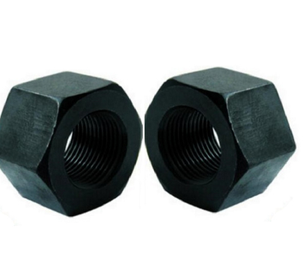 O chapeamento do óxido do preto da contraporca do hexágono do aço carbono/M3 M8 M12 encanta a porca