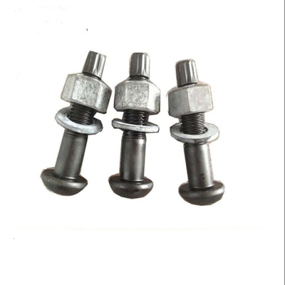 Tipo porcas de Torshear de hexágono de grande resistência do parafuso e grupos da arruela plana para construções de aço