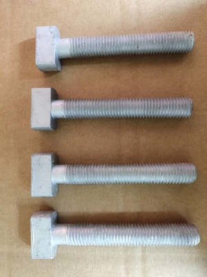 Material de parafuso de cabeça em T personalizado Grau 4.8 Galvanizado a quente