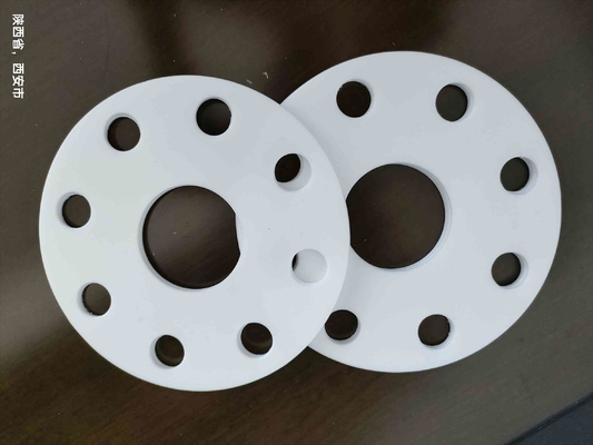 ASME B16.21 PTFE não metálico de junta plana de cor branca para flanges de tubos de face plana