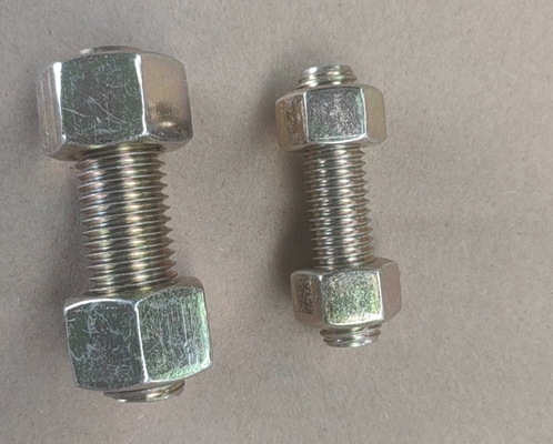 O bicromato chapeou rosqueado enche o parafuso encanta a arruela ASME A193 da porca