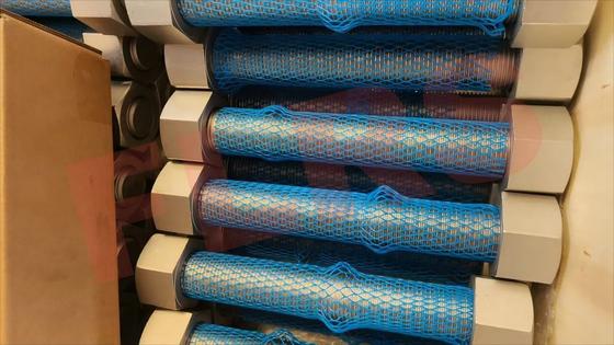 Montura de parafusos e porcas de flange de válvula ou de tubulação com material durável de aço inoxidável ASTM A453 660D e fio grosso/finho