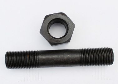 4.8 / material terminado dobro do aço carbono do parafuso de 6,8/8,8 categorias para o central elétrica térmico