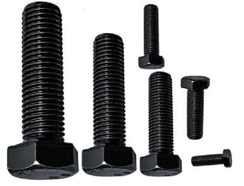 O aço carbono de chapeamento preto encanta o parafuso principal completo/tipo parcial da linha opcional