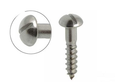 Os parafusos de batida entalhados métricos SS 304 do auto redondo da cabeça 316/aço carbono fizeram