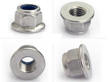 O tipo de prevalência do torque encanta a categoria 8 10 da porca da flange com a inserção não metálica