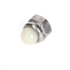 Tipo de prevalência porca do torque do RUÍDO 986 de tampão abobadada do hexágono com inserção não metálica