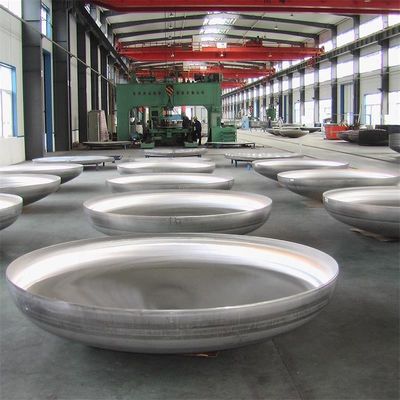 A embarcação de pressão elíptica pintada óleo de 89MM tornou côncavas extremidades