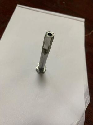 O eixo revestimento liso SS316 forjado do OEM encanta o parafuso principal