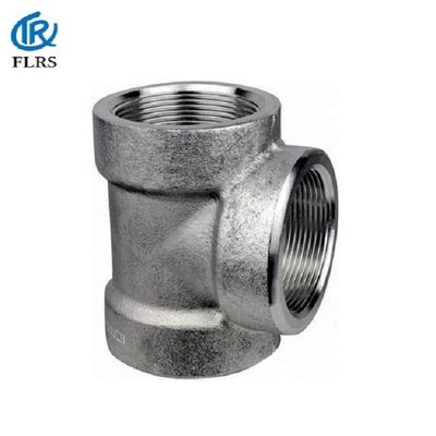 ASME B16.11 galvanizou 3000LB rosqueou o T igual