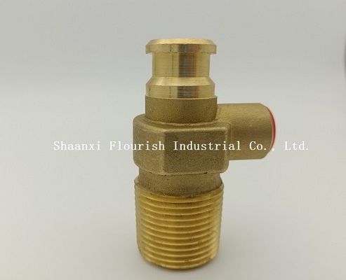 Válvula de fecho automático de bronze do cilindro do gás do LPG da tomada de 20MM