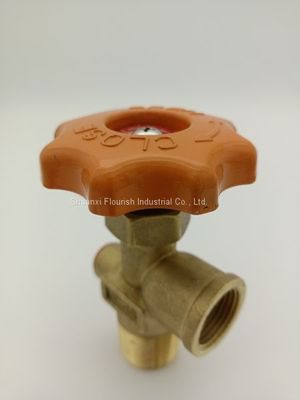Válvula de bronze Expport do cilindro do gás do LPG do volante do MTC a Ámérica do Sul