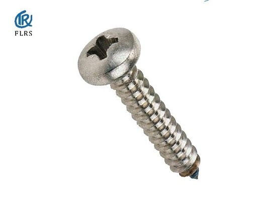 Pan Head Self Tapping Metal Recessed transversal parafusa
