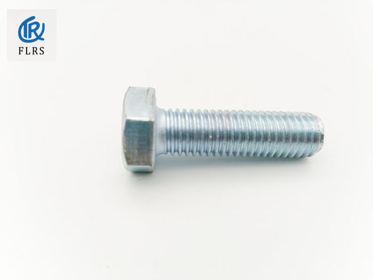O zinco do aço carbono chapeado rosqueado encanta o parafuso de tampão principal DIN933