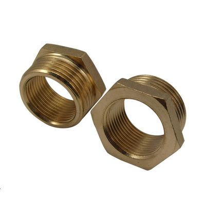 A linha de bronze Npt encanta a bucha hidráulica fêmea masculina principal da bucha