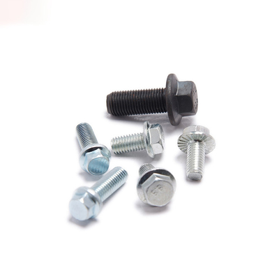 O aço carbono M52 rosqueou inteiramente para encantar o parafuso da flange com arruela