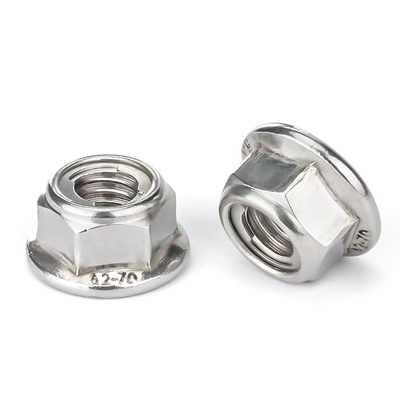 A chapa de aço encanta a contraporca da flange com categoria 8 GB /T 6187 da inserção do metal